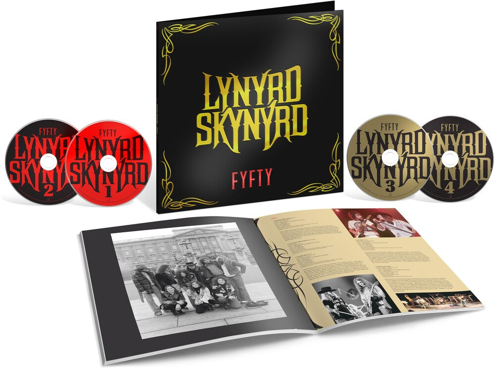 the album cover for Lynyrd Skynyrd - FYFTY [4 CD]