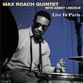 the album cover for Max Roach  Quintet / Lincoln,Abbey - Live In Paris (Can)