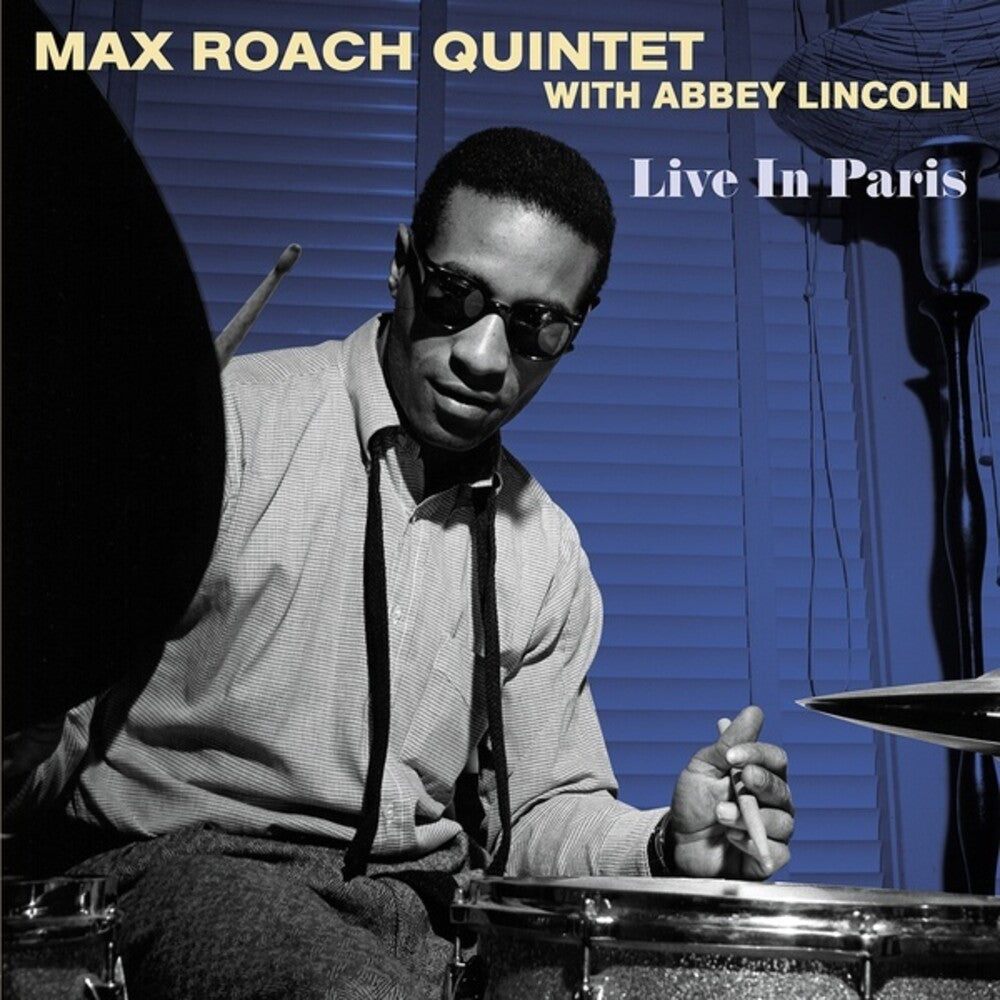the album cover for Max Roach  Quintet / Lincoln,Abbey - Live In Paris (Can)