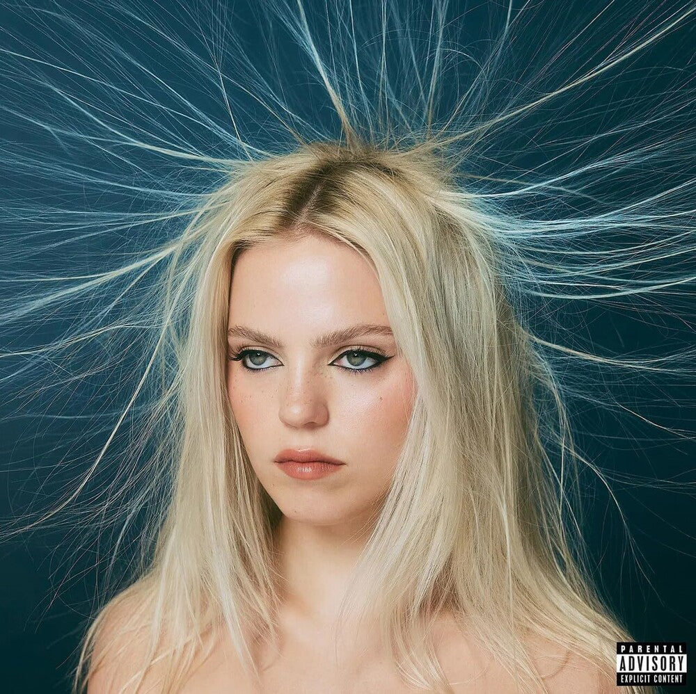 the album cover for Renee Rapp - Snow Angel [Indie Exclusive Limited Edition Translucent Coke Bottle Clear LP]