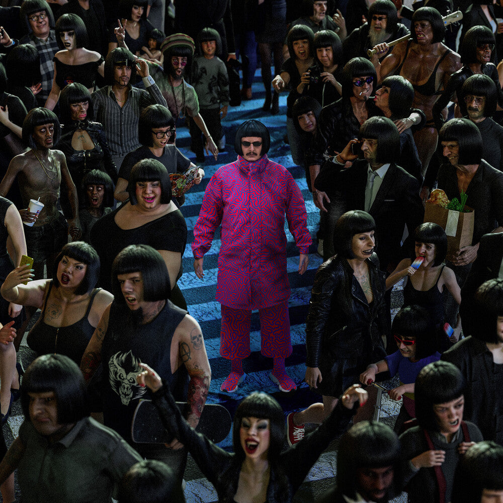 the album cover for Oliver Tree - Alone In A Crowd