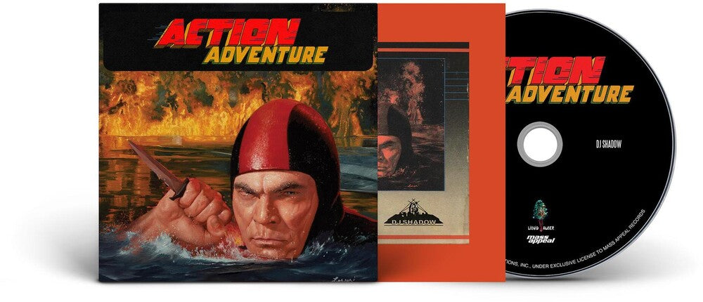 the album cover for DJ Shadow - Action Adventure