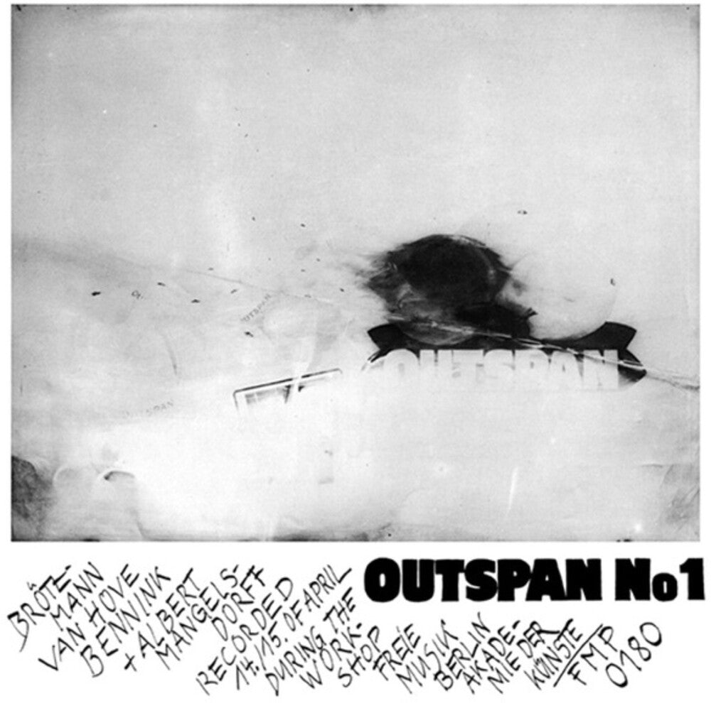 the album cover for Brotzmann / Van Hove / Bennink Plus Albert - Outspan No 1