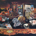 the album cover for Frank Zappa - Over-Nite Sensation [50th Anniversary] [Deluxe Clear/Splatter 3 LP] - Cancelled