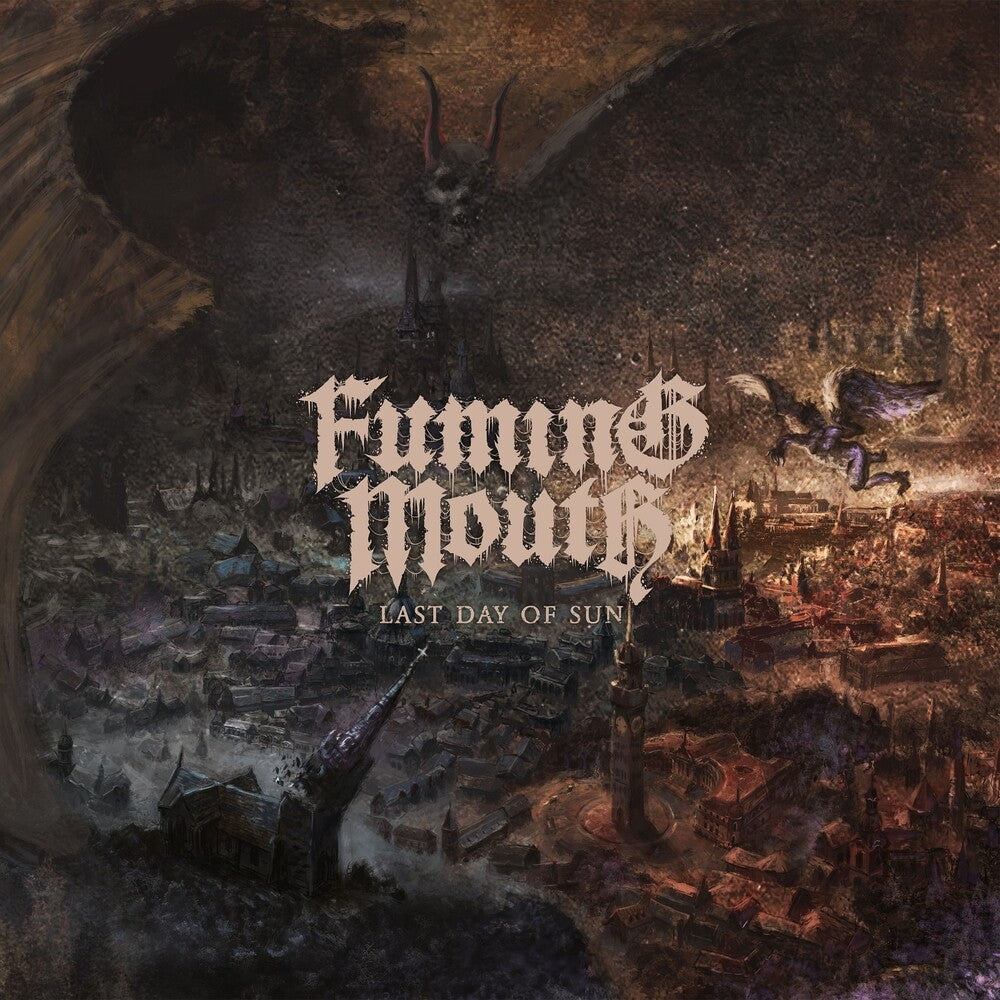 the album cover for Fuming Mouth - Last Day Of Sun