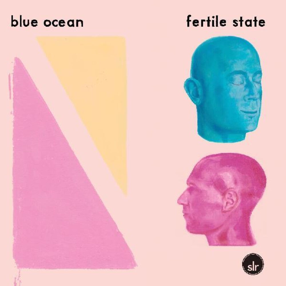 the album cover for Blue Ocean - Fertile State [Pink & Blue Swirl LP]