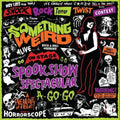 the album cover for Something Weird (Bonus Dvd) (Colv) (Org) - Spook Show Spectacular A-Go-Go (Bonus Dvd) [Colored Vinyl]