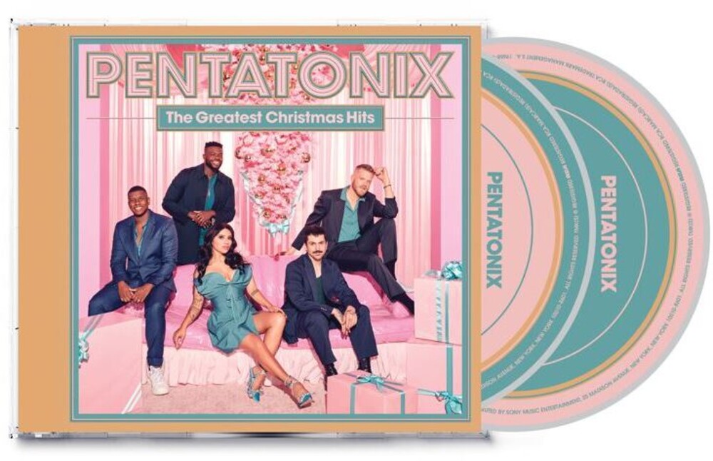 the album cover for Pentatonix - The Greatest Christmas Hits [2CD]