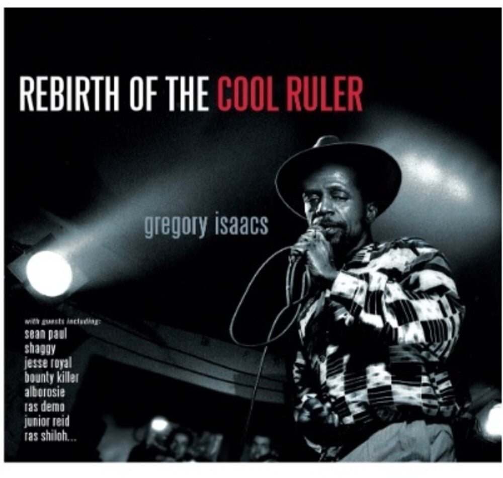 the album cover for Gregory Isaacs - Rebirth Of The Cool Ruler