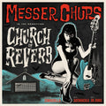 the album cover for Messer Chups - Church of Reverb: 10 Year Anniversary [Limited Edition Bone LP]