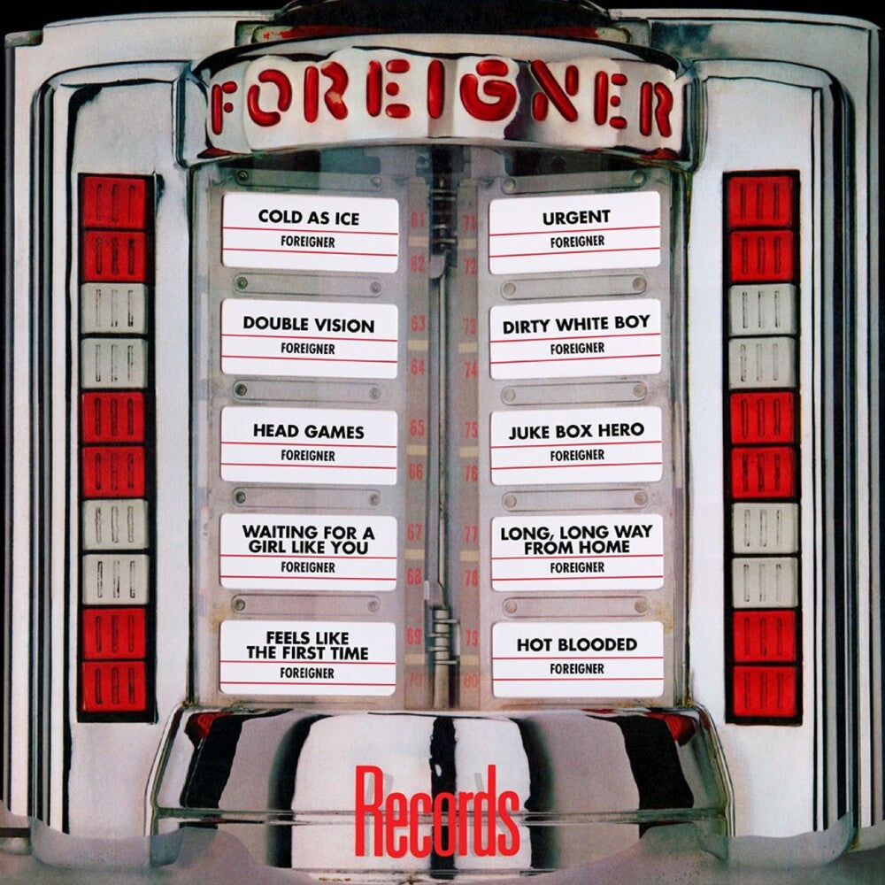 the album cover for Foreigner - Records-Greatest Hits (Gate) [Limited Edition]