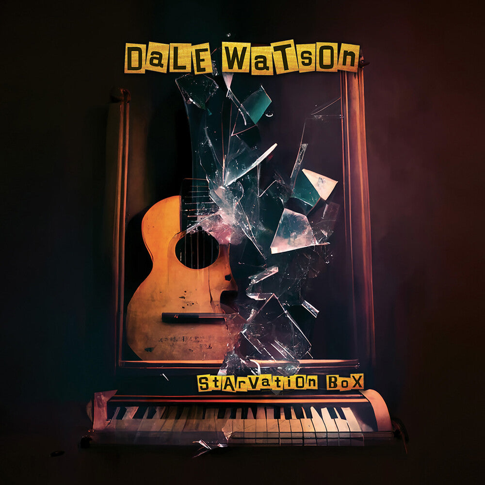 the album cover for Dale Watson - Starvation Box - Red Marble [Colored Vinyl] (Red)