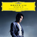 the album cover for Bruce Liu - WAVES: Music by Rameau, Ravel, Alkan