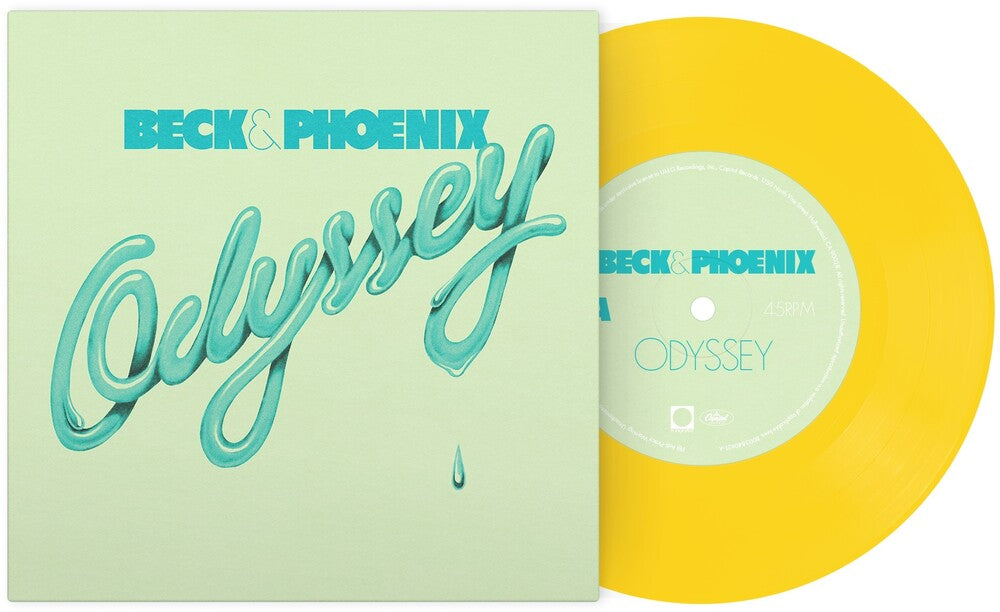 the album cover for Beck - Odyssey [Limited Edition Yellow Vinyl Single]