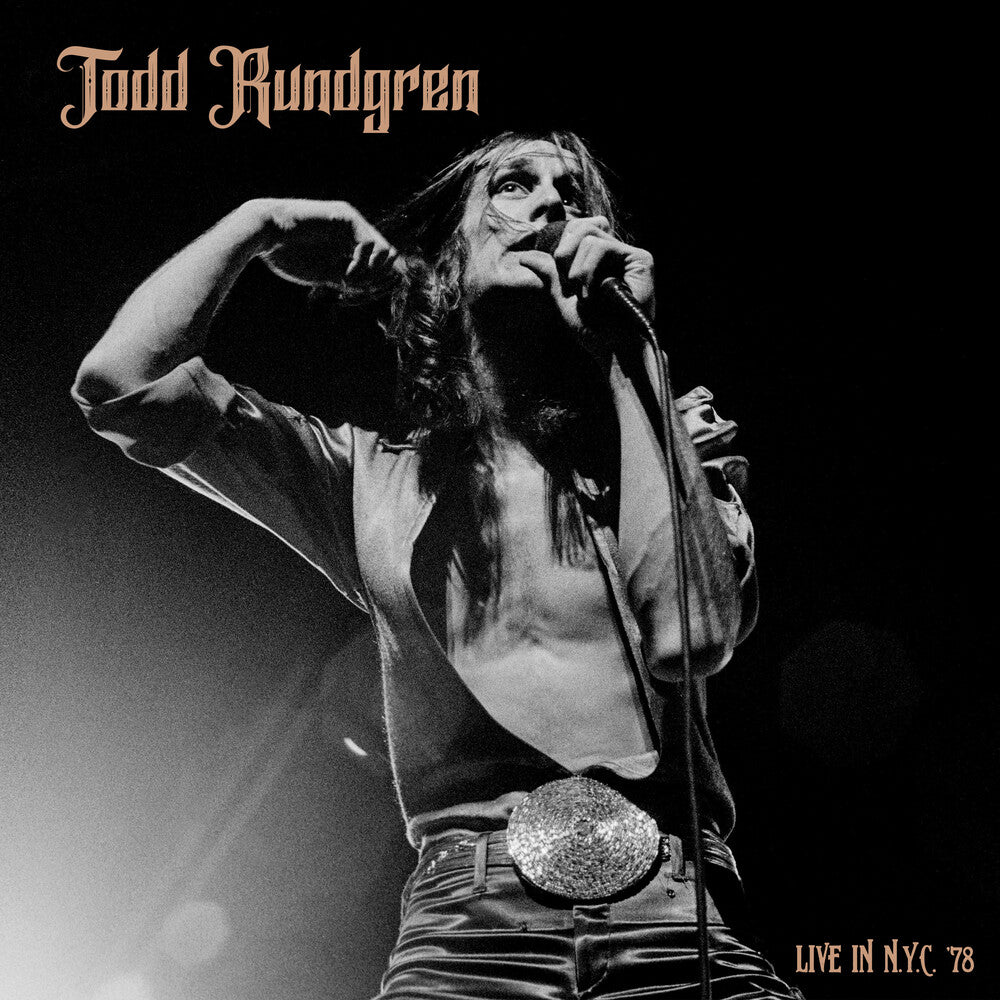 the album cover for Todd Rundgren - Live In Ny '78
