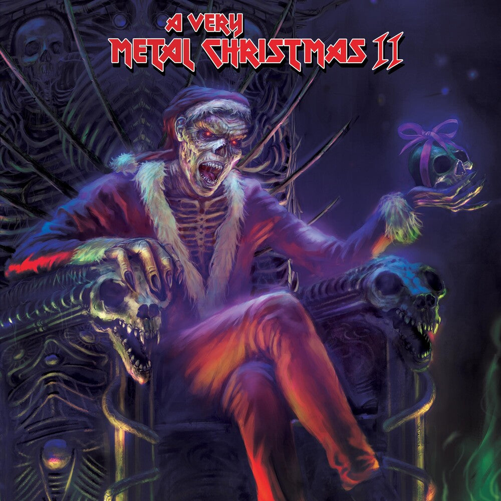 the album cover for A Very Metal Christmas Ii / Various (Colv) (Grn) - Very Metal Christmas Ii / Various [Colored Vinyl] (Grn)