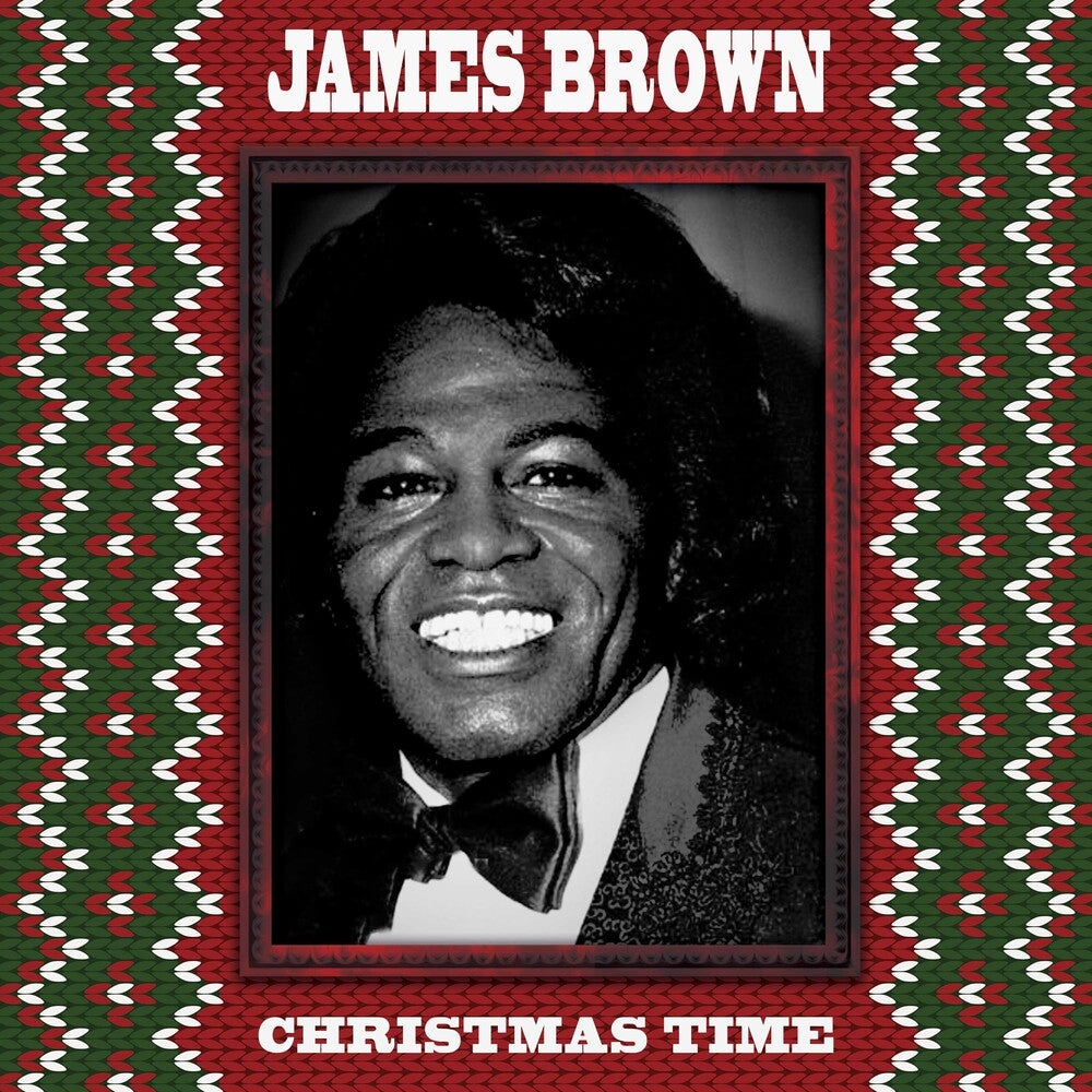 the album cover for James Brown - Christmas Time