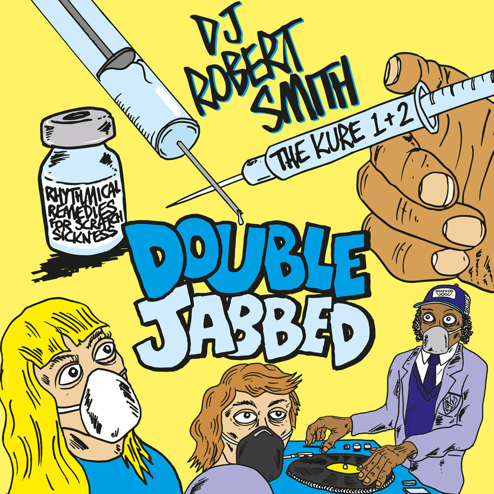 the album cover for DJ Robert Smith - Double Jabbed