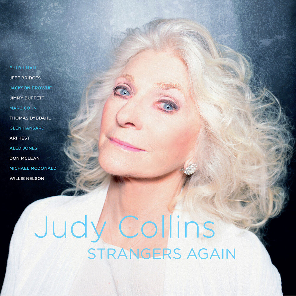 the album cover for Judy Collins - Strangers Again