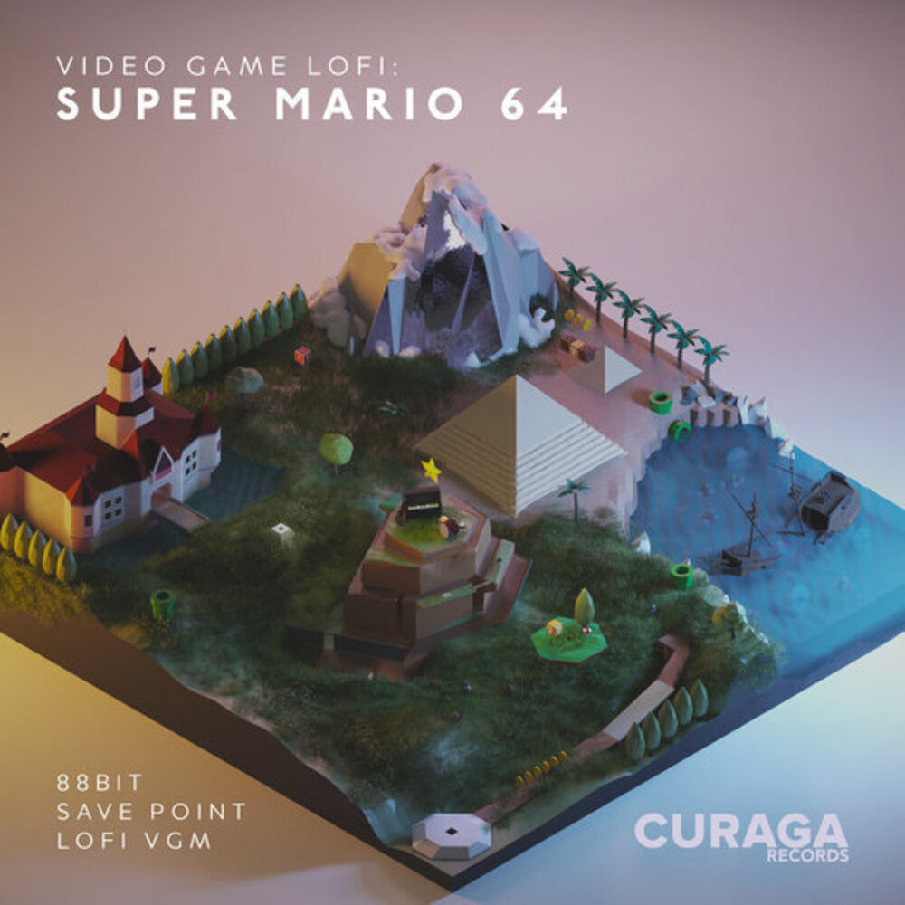 the album cover for 88bit / Save Point - Video Game Lofi: Super Mario 64 - O.S.T.