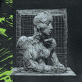 the album cover for Forest Swords - Bolted [Translucent Green LP]