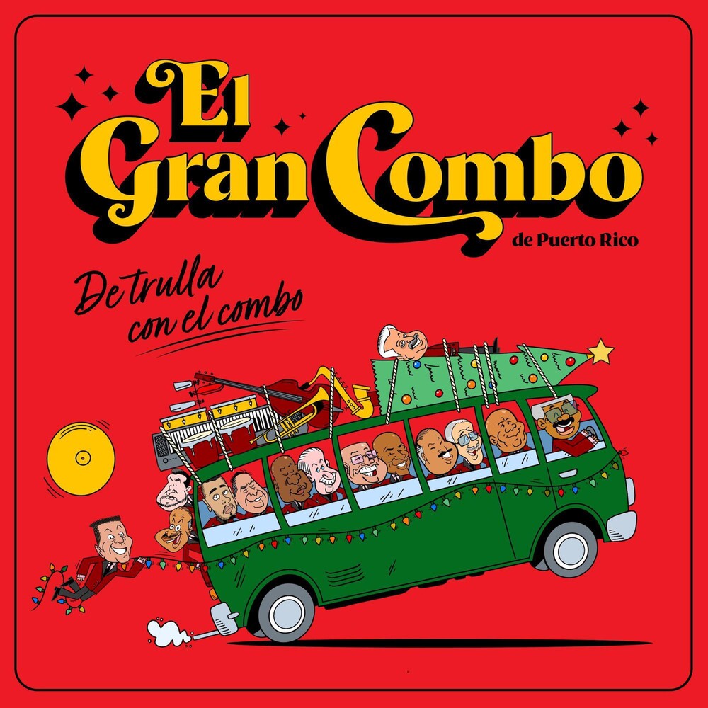 the album cover for El Gran Combo De Puerto Rico - De Trulla Con El Combo [LP]