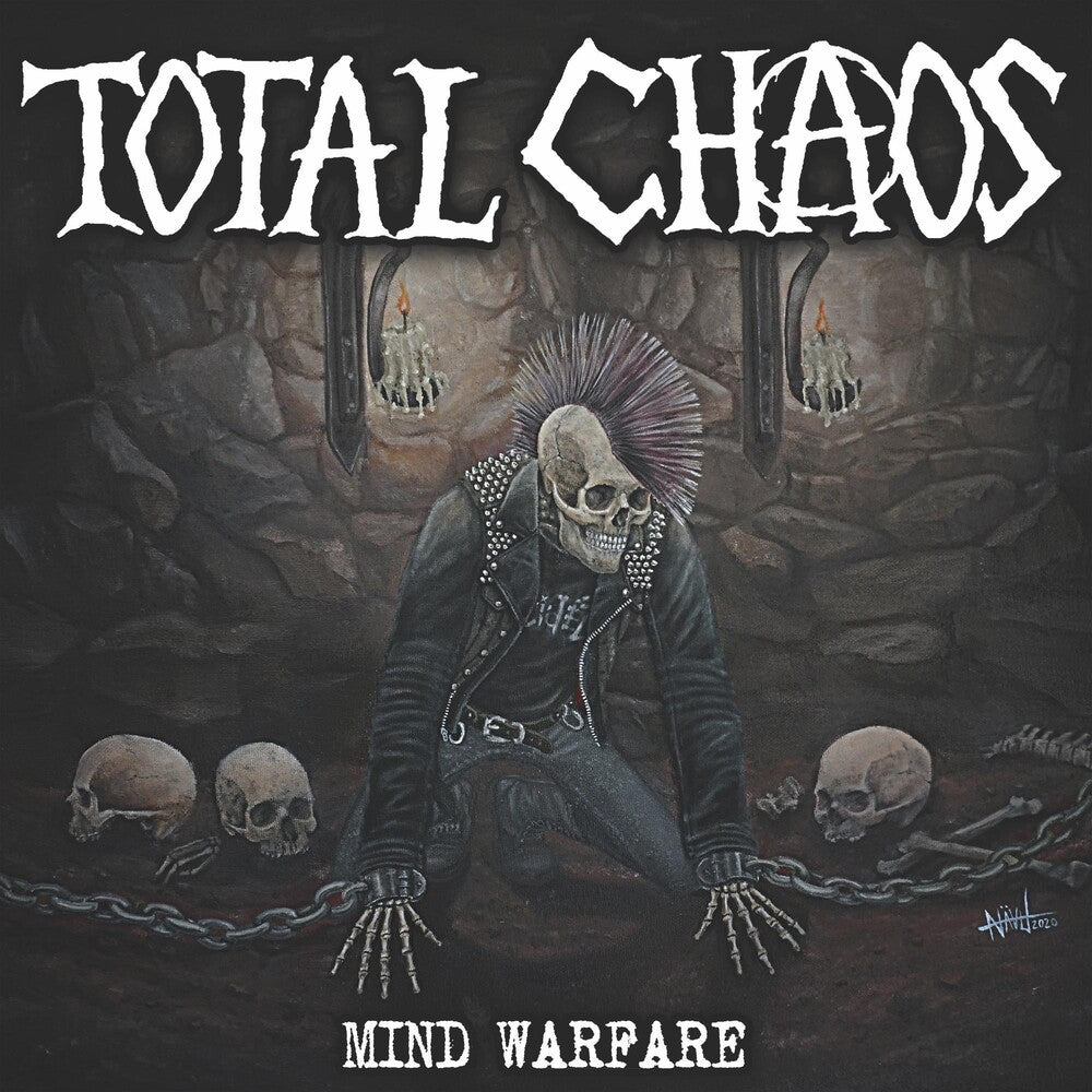 the album cover for Total Chaos - Mind Warfare