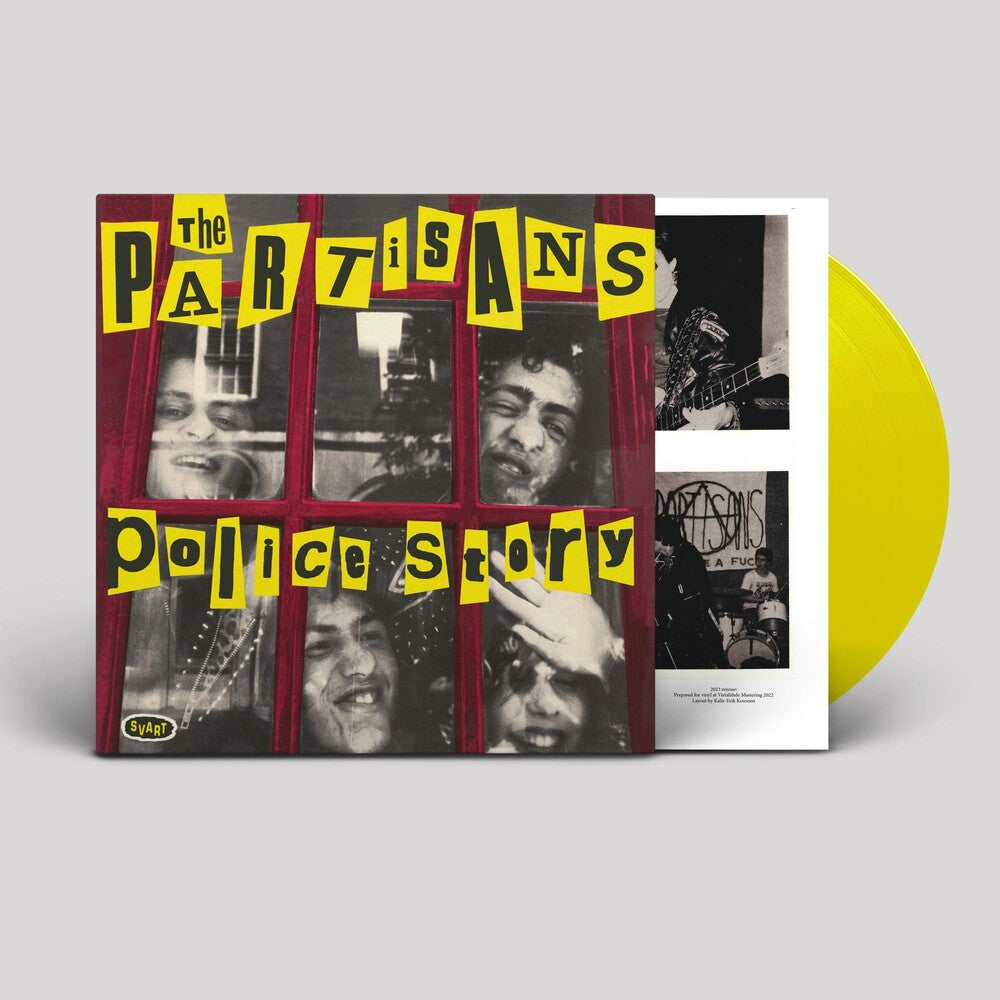 the album cover for Partisans - Police Story [Colored Vinyl] (Ylw)