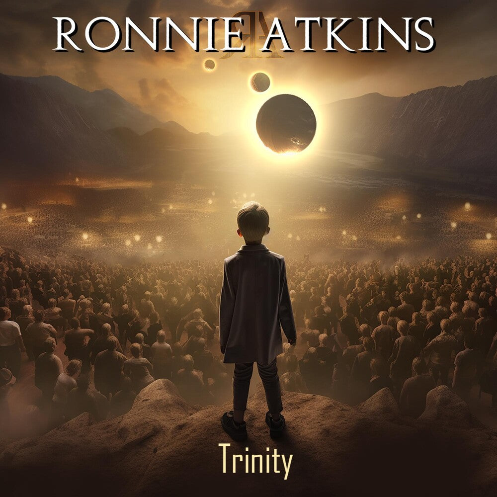 the album cover for Ronnie Atkins - Trinity