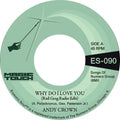 the album cover for Andy Crown  / Magic Touch - Why Do I Love You B/W Why Do I Love You [Colored Vinyl]