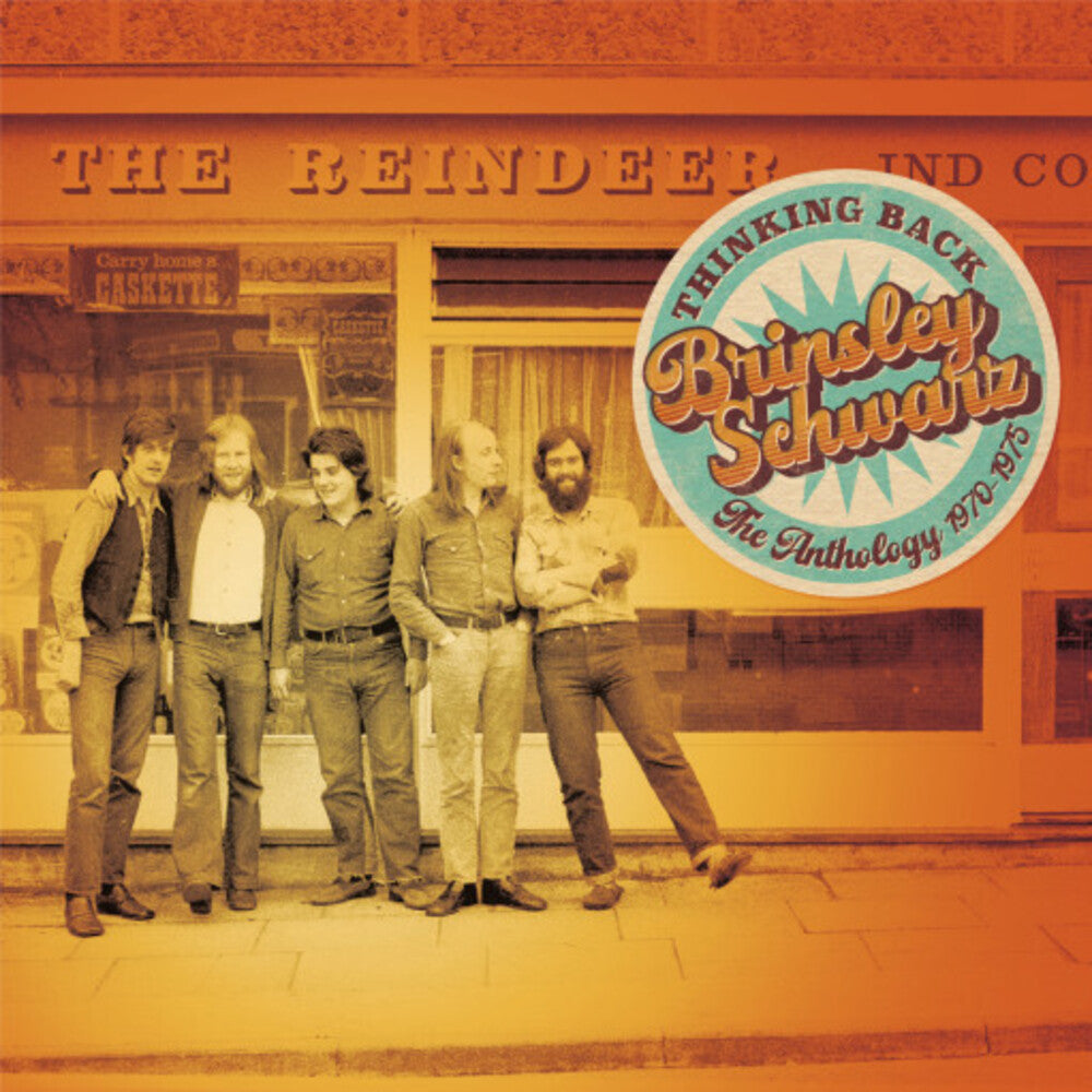 the album cover for Brinsley Schwarz - Thinking Back: The Anthology 1970-1975 (Box) (Uk)