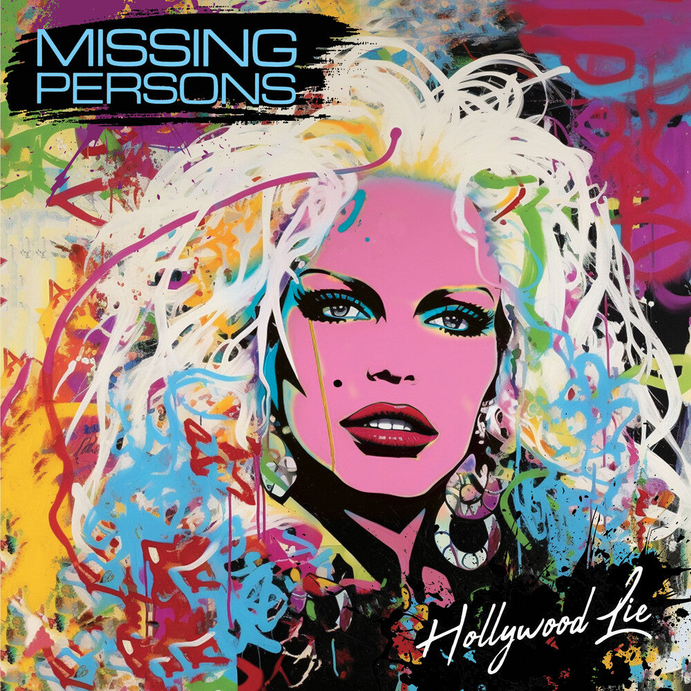 the album cover for Missing Persons - Hollywood Lie