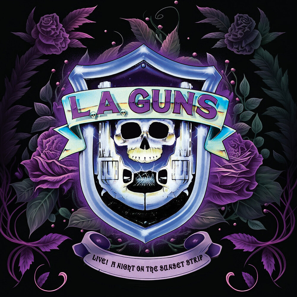 the album cover for L.A. Guns - Live! A Night On The Sunset Strip [Reissue]