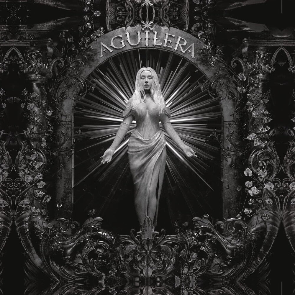 the album cover for Christina Aguilera - Aguilera [Opaque Red 2LP]