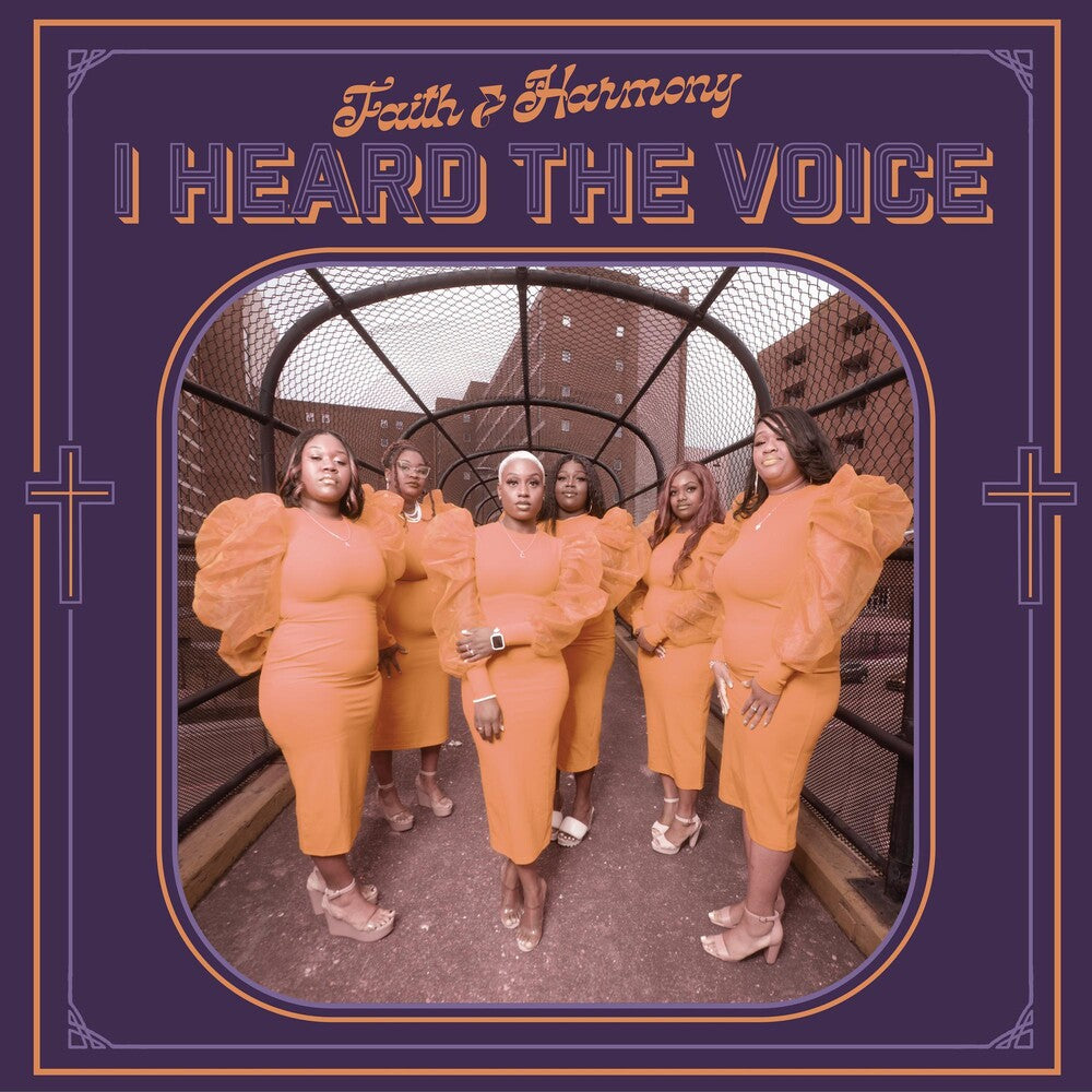 the album cover for Faith & Harmony - I Heard The Voice