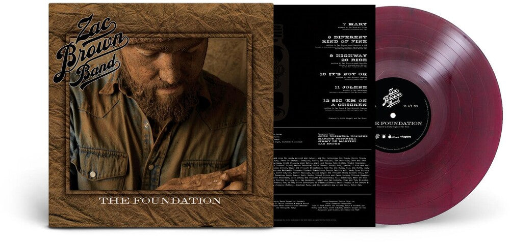 the album cover for Zac Brown - Foundation
