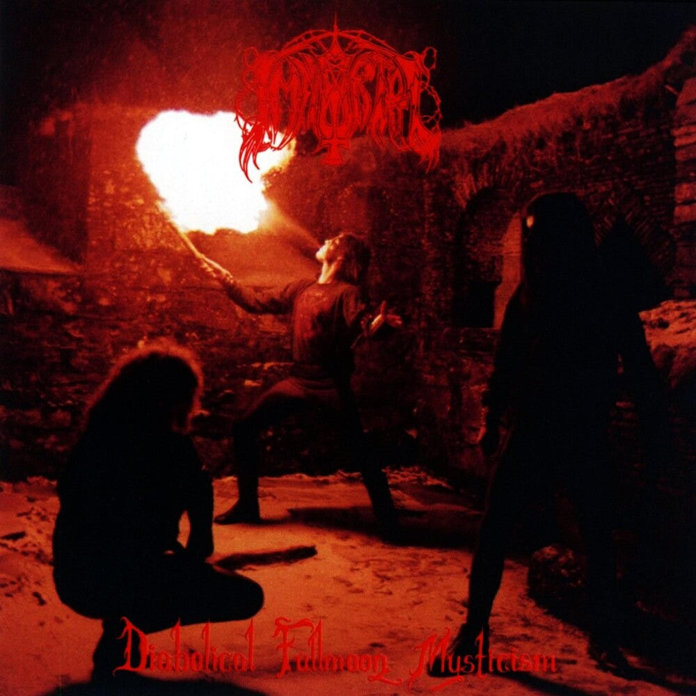 the album cover for Immortal - Diabolical Fullmoon Mysticism [Import]