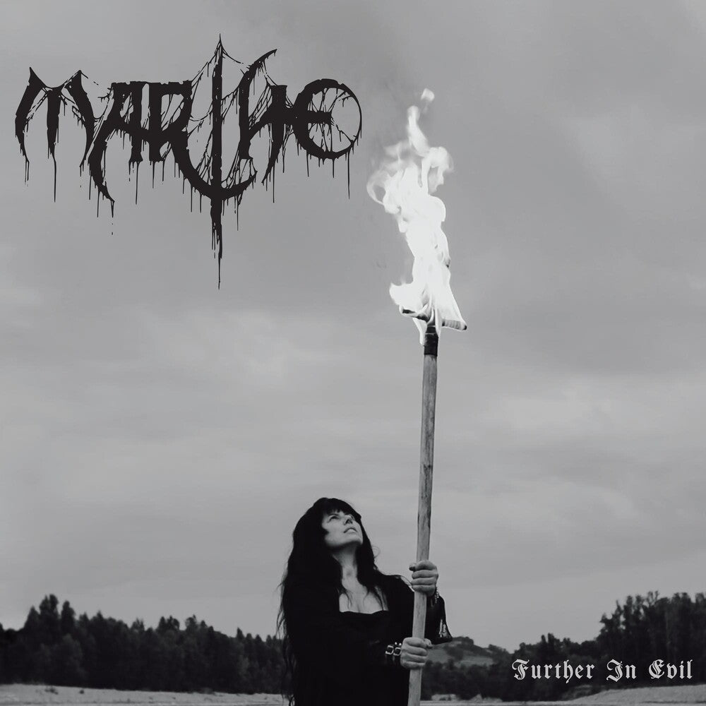 the album cover for Marthe - Further In Evil