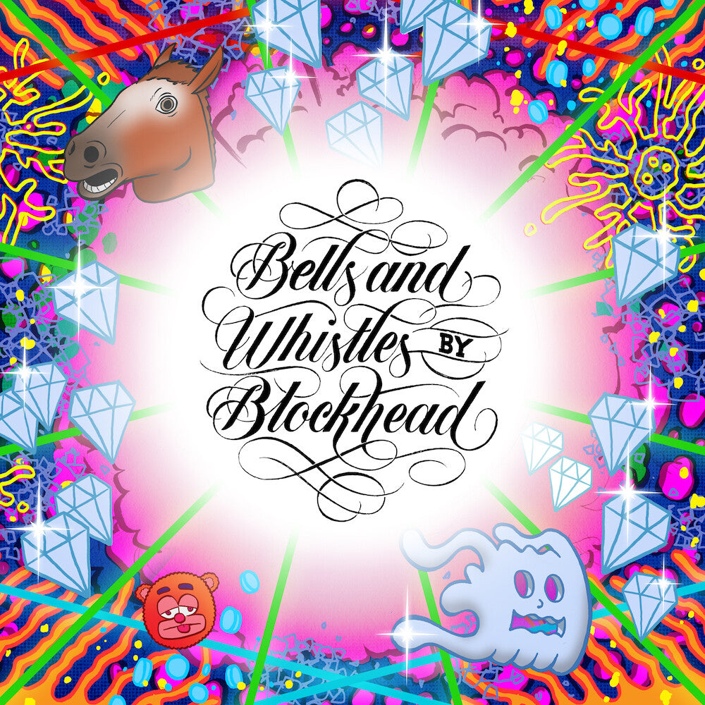 the album cover for Blockhead - Bells & Whistles