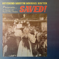 the album cover for Reverend Kristin Michael Hayter - Saved! [Indie Exclusive] Red [Colored Vinyl] (Red)