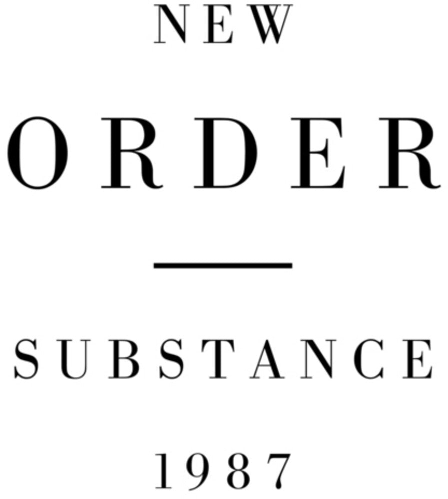 the album cover for New Order - Substance: 2023 Reissue [Expanded 4CD]
