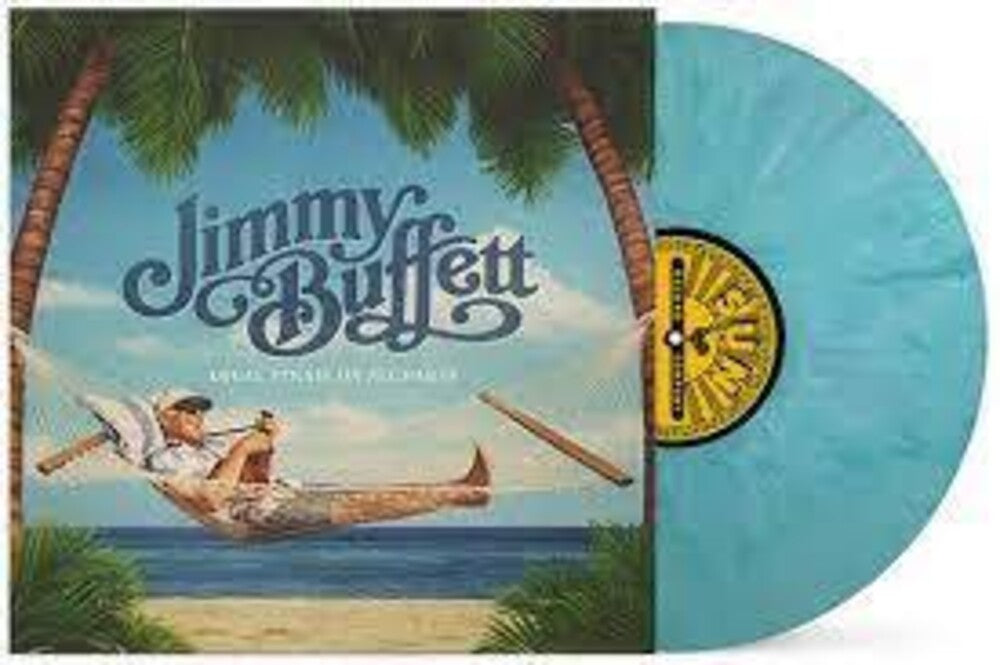 the album cover for Jimmy Buffett - Equal Strain On All Parts TID EXCLUSIVE [Limited Edition Blue Swirl 2LP]