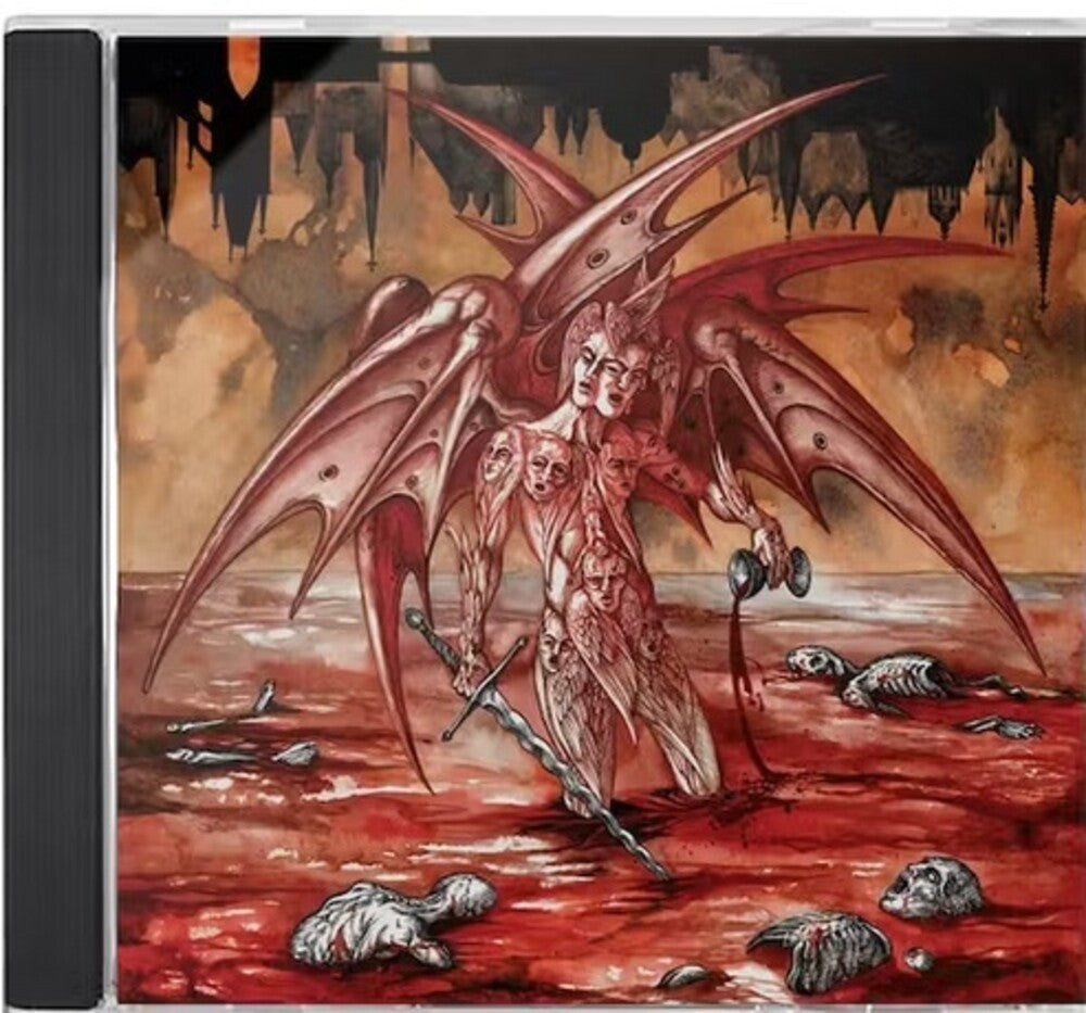 the album cover for Imprecation - In Nomine Diaboli