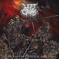 the album cover for Left Cross - Upon Desecrated Altars
