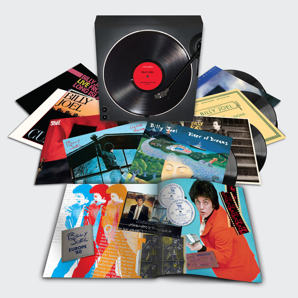 the album cover for Billy Joel - The Vinyl Collection, Volume 2 [11 LP Box Set]