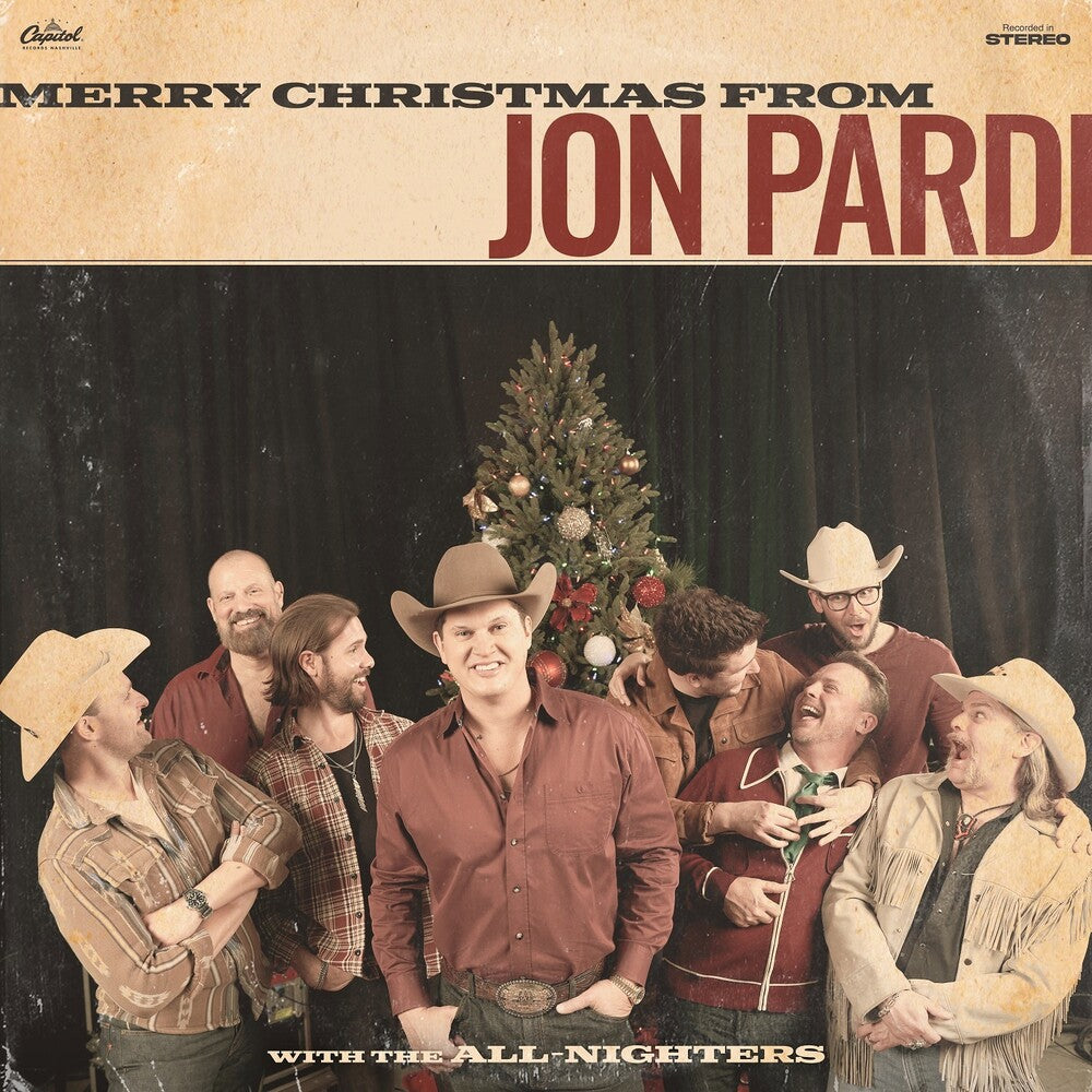 the album cover for Jon Pardi - Merry Christmas From Jon Pardi