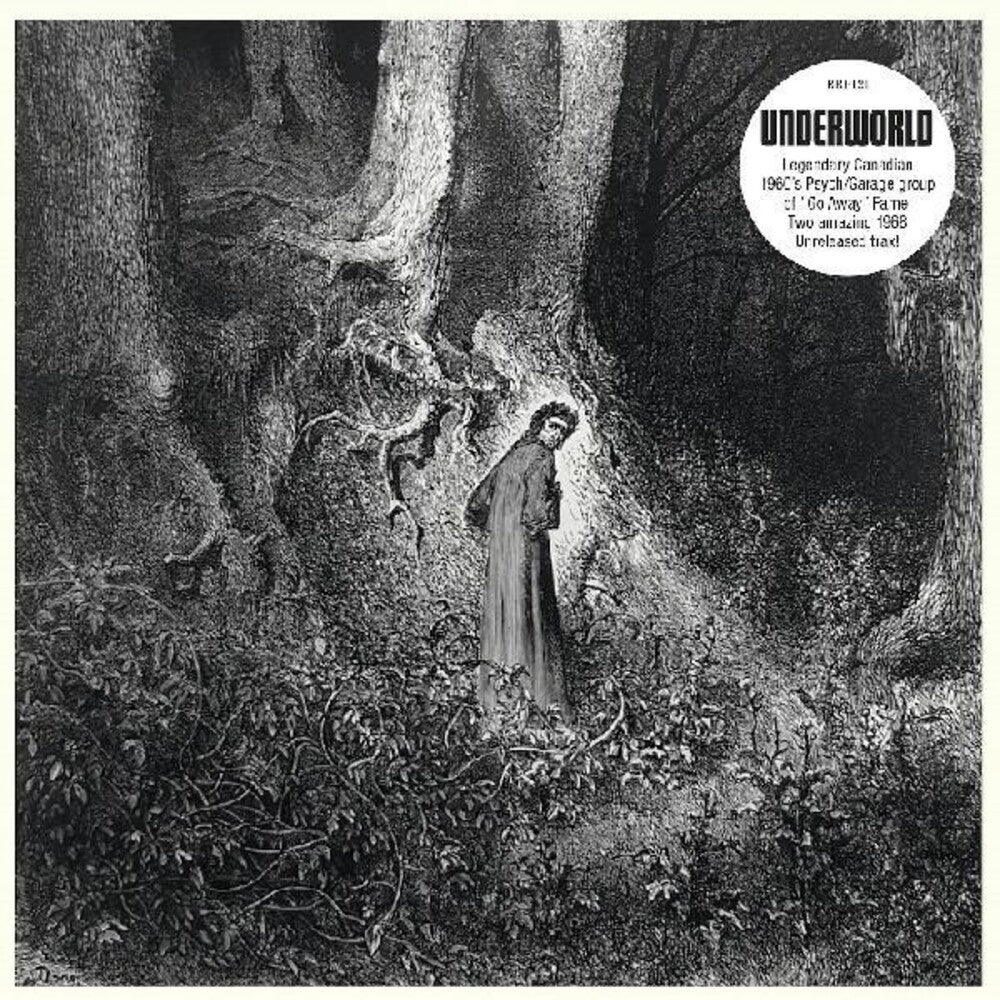 the album cover for Underworld - Strange Experiment Of Dr. Jarrod