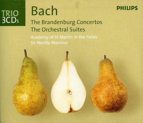 the album cover for Academy Of St. Martin-In-The-Fields - Brandenburg Concertos / Orchestral Suites