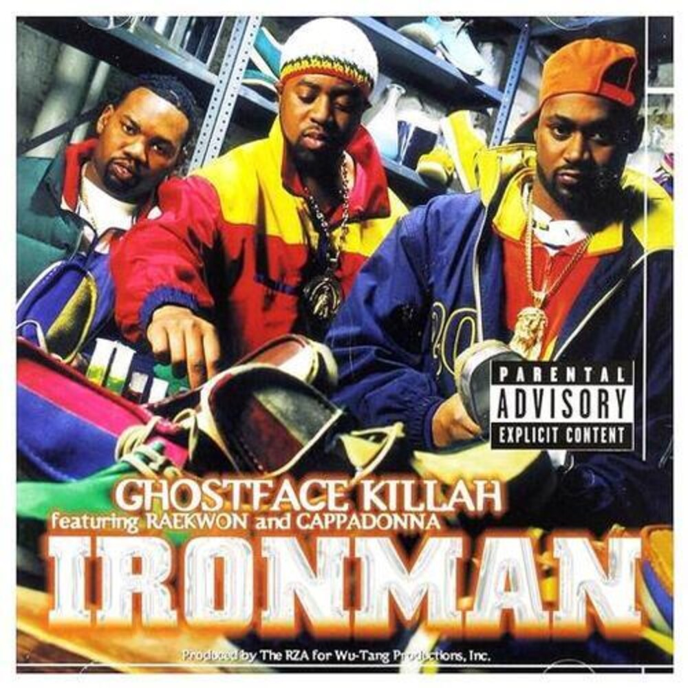 the album cover for Ghostface Killah - Ironman