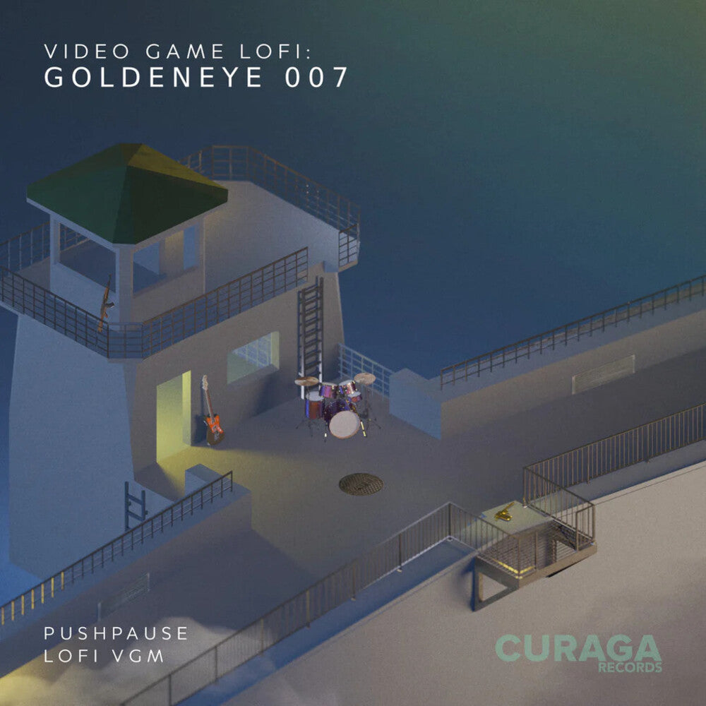 the album cover for Pushpause - Video Game Lofi: Goldeneye 007 - O.S.T.